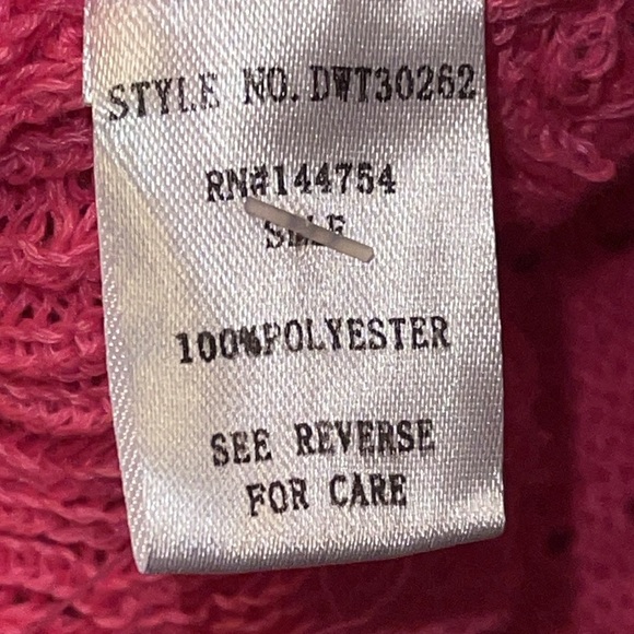 🌹NWT:DAVI & DANI ACAPULCO PEPLUM HEM SWEATER - Picture 8 of 8